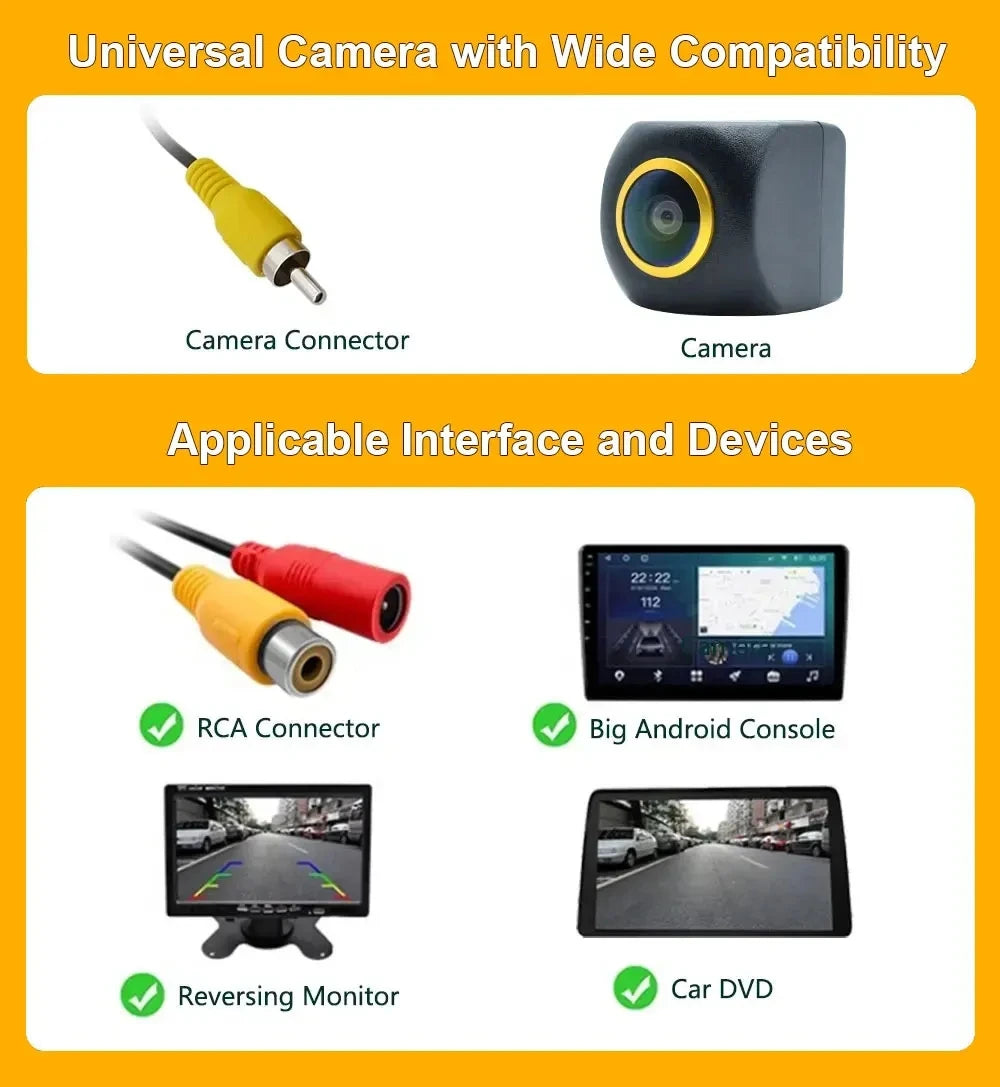 AHD 1920*1080PVehicle 170° Golden Lens Trunk Handle Rear View Camera For Ford Focus 3 MK3 C MAX 2011 2012 2013Reverse Car Camera