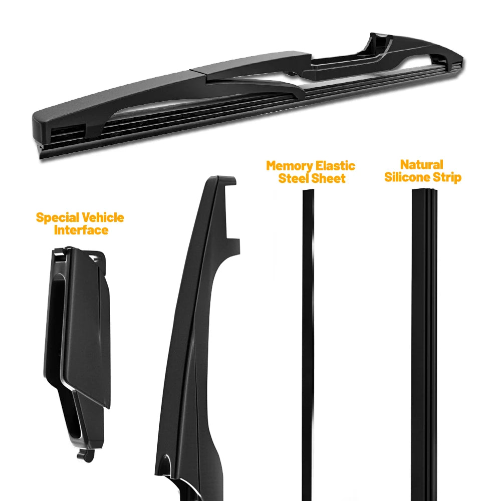 For Jeep Grand Cherokee WJ WG 1999-2005 1set Front & Rear Windshield Wiper Blades Windscreen Wipers 2000 2001 2002 2003 2004