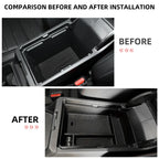 For Honda CR-V CRV 2023 2024 2025 Armrest Storage Box Tray Center Console Organizer Plate Container Interior Accessories