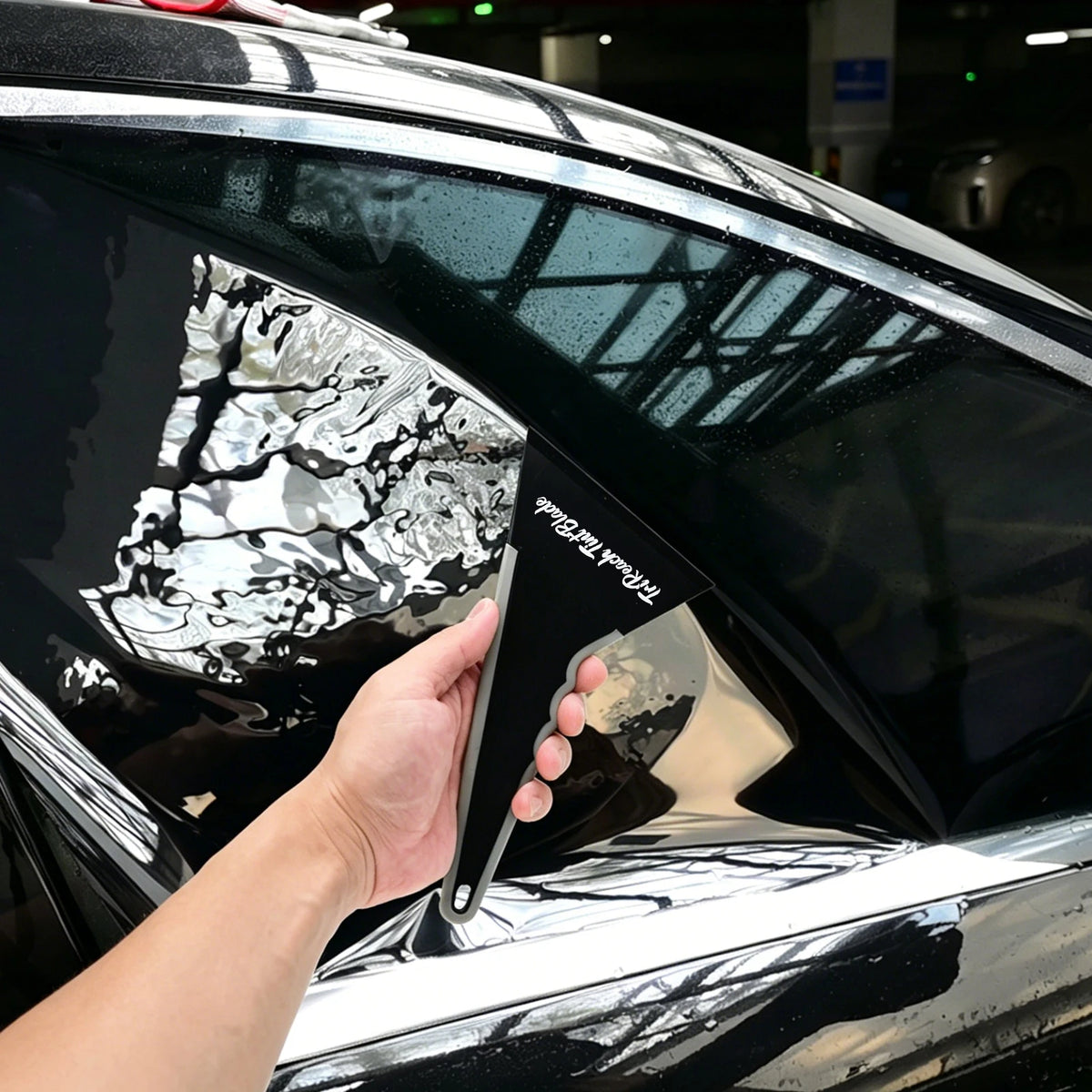 FOSHIO Triangle Contour Squeegee Set 3pcs for Car Vinyl Wrap Window Tint Film