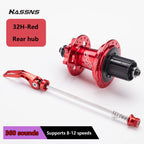 HASSNS DVO9 Hub 360 Sound Mtb Cube 32 Holes Bearing Hub Rear Bicycle Bushings Mountain Bike 9 Paws Noisy Cube 8-12 Speed Cycling