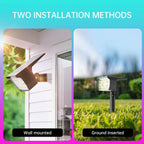 29 LED RGB Solar Spotlight Outdoor Landscape Light, IP67 Waterproof, 7 Color, 1pc