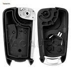 Flip remote key fob 433MHz ID46 PCF7941/7946 for Opel/Vauxhall Astra H Zafira B