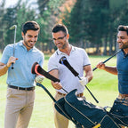 3Pcs/Set of Long-necked Golf Club Head Covers Numbered Wooden Club Head Covers Durable Golf Club Protectors and Golf Accessories