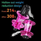 TANKE 120 Click Hub 6 Bearing MTB Hub Front Rear 28 32 36 Holes Disc Brake Mountain Bicycle Hubs 7 8 9 10 11 12 Speed Bike parts