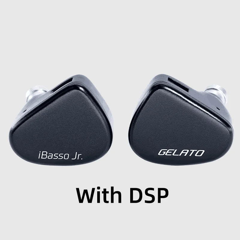 iBasso Jr. Gelato HiFi Wired Earphones In Ear Music Headphones High Quality Sport Headset Customized Pc Gamer Accessories Gifts