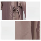 Lengthening Hairdressing Gown Hair Salon Hair Cutting Cloth Not Stick Hair Clothing Barber Smock Hairdresser Robe Haircut Cape