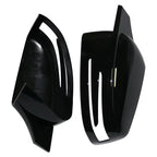 Carbon Fiber Look Black Rearview Side Mirror cover Caps for Mercedes-Benz W176 W246 W204 W212 W221 C117 X204 X156 ABS