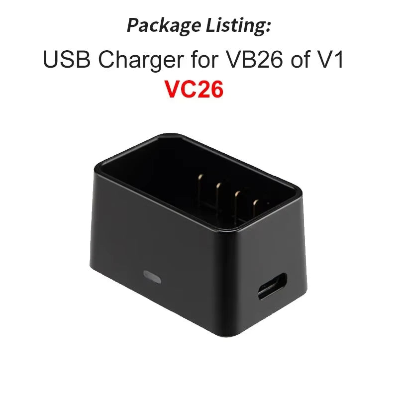Godox VC26 USB Charger for Godox V1 Speedlight Flash Battery (Charger Only)
