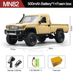 MN82S RC Crawler 1/12 Full Scale LC79 RC Pickup Short Truck 4WD Remote Control Climbing Off-road Car Toys for Kids Adults Gifts