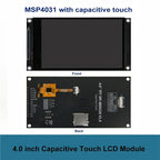 Electronexus-2Pcs 4.0 Inch 320X480 SPI Serial TFT LCD Display Capacitive Touchscreen Module For ESP32/STM32/Arduino UNO&Mage2560