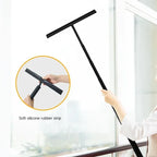Telescopic Shower Squeegee cleaner for Glass Door Wiper Scraper with Long Holder Bathroom Mirror Wiper Scraper Glass Cleaning