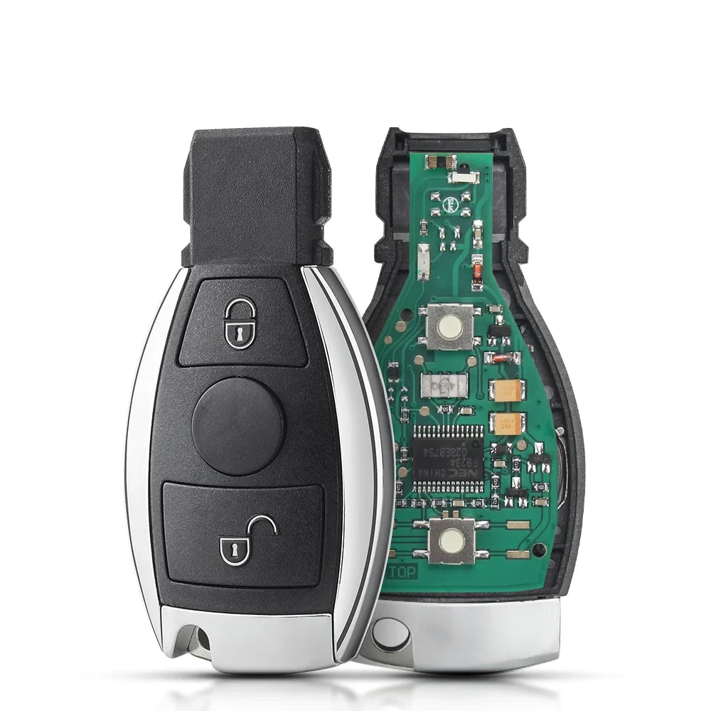 KEYYOU Smart Remote car Key fob For Mercedes Benz A B S E Class Support BGA & NEC Chip 315/433.92MHz 2/3 Buttons