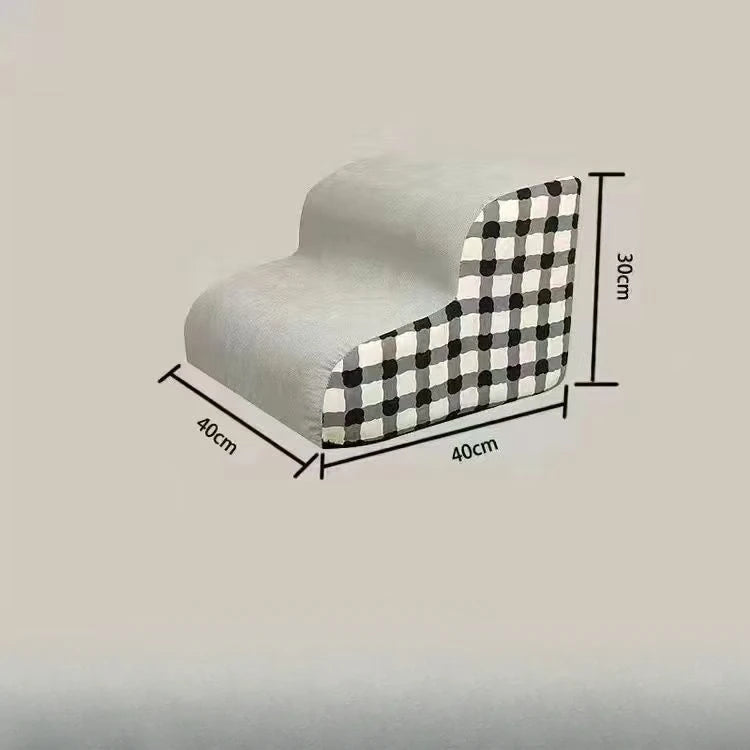 Pet 2/3 Steps High Density Foam Dog Secure Stairs Ramps Non-Slip Pet Steps for Older Dogs Pet with Joint Pain Sofa Bed Ladder