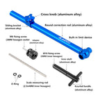 TOOPRE Road Bike Shifter Alignment Tool Handlebar Symmetry Angle Adjuster, Blue