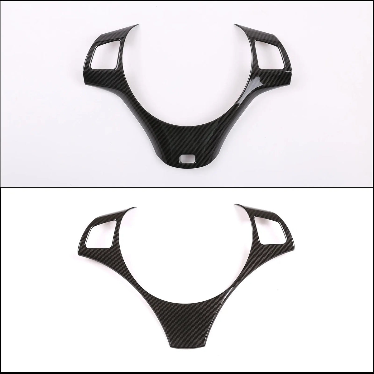 cheya Car Steering Wheel Button Decoration Frame Trim for BMW 1 3 Series E82 E84 E87 E90 E92 E93 2004-2012 Interior Accessories