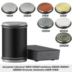2025 Rolling Knife Sharpener Kit For Straight Edge Roller Knife Sharpening With Industry Diamonds Chef Knife Set Fast Delivery