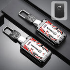 Car Racing Style Design Key Case Cover Shell Holder For Volvo XC40 XC60 S90 XC90 V90 2017 2018 T5 T6 T8 Polestar 1 2 Accessories