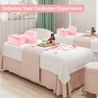 Eyelash Pillow Neck Support Pink Lash Extension Accessories Neck Pillow for Eyelash Extensions Memory Foam U Shaped Pillow