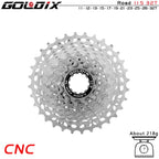 GOLDIX Ultralight CNC Road Bike Cassette 11/12 Speed k7 11S 12S 28T/32T/34T/36T Cassette Sprocket for SHIMANO HG