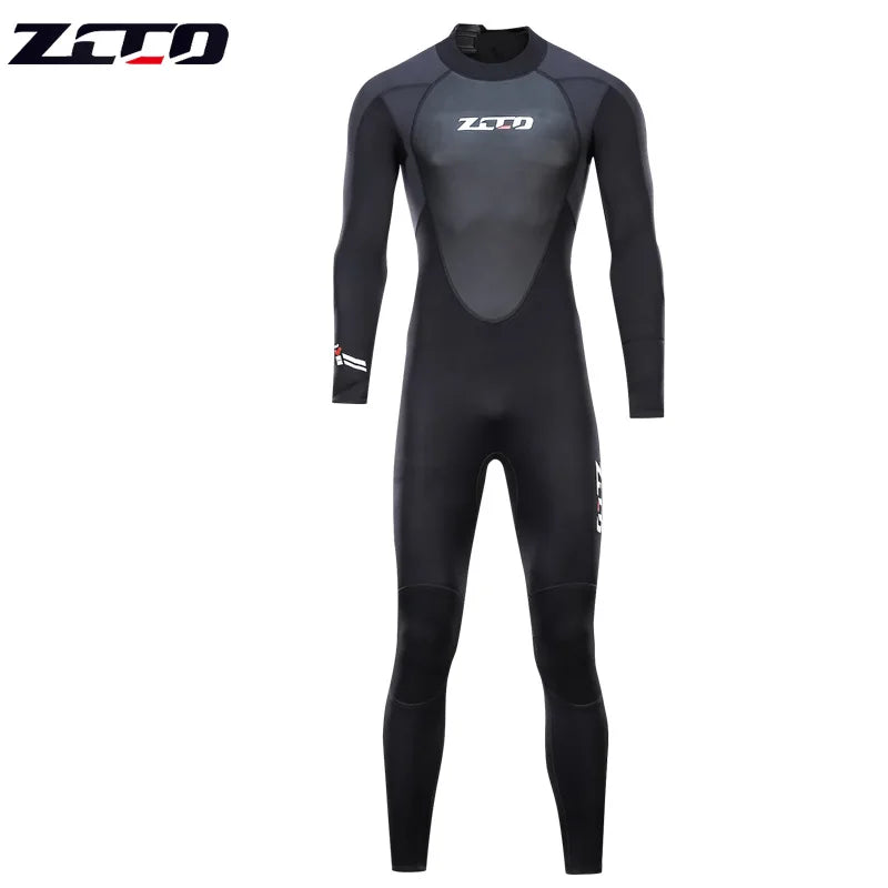 New 3mm Neoprene Wetsuits Full Body Scuba Diving Suit Men Snorkeling Surfing Swimming Long Sleeve Keep Warm Water Wetsuits