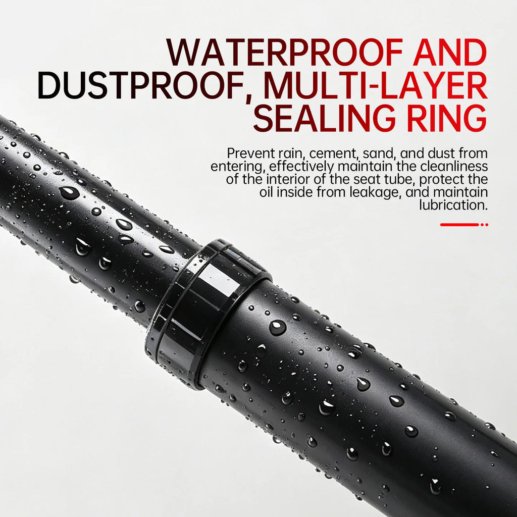 TESNO MTB Road Bicycle Shock Absorber Seatpost Tube Bikes Seat Post Dropper Manual Travel Height Adjustable Suspension 30.9/31.6
