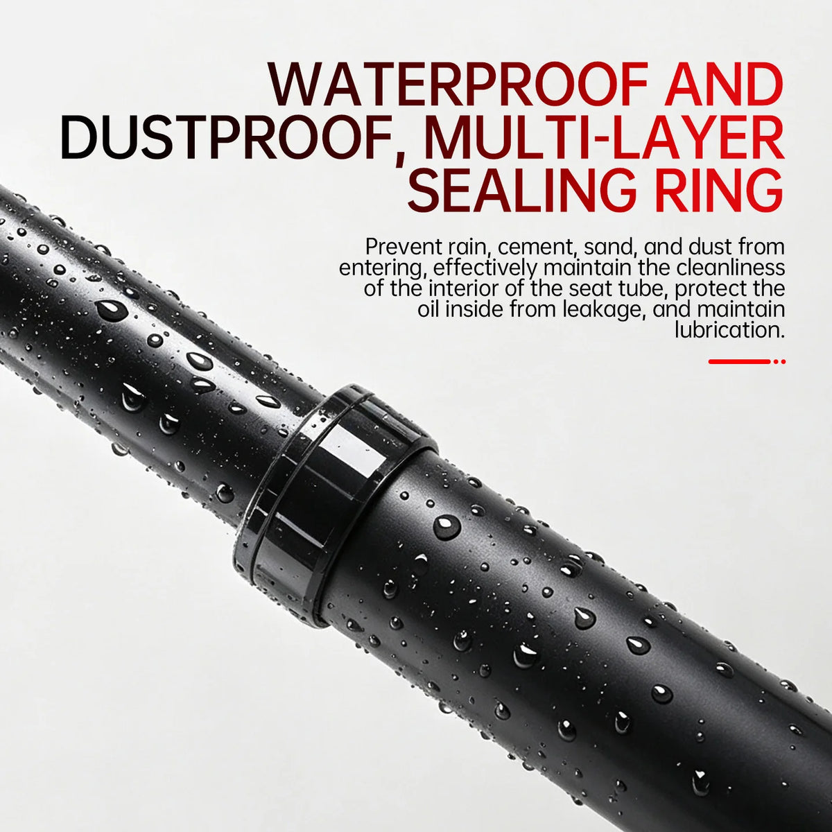 TESNO MTB Road Bicycle Shock Absorber Seatpost Tube Bikes Seat Post Dropper Manual Travel Height Adjustable Suspension 30.9/31.6