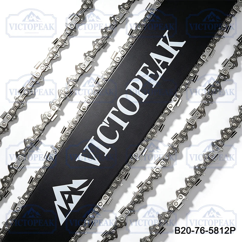 Garden Tool Parts Accessories Guide Bar with Chainsaw Blade 20'' 0.325" 0.058" 76Links for Chinese Chain Saw