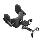 3-in-1 Car Headrest & Neck Support Pillow with Side Bolster - Thick Memory Foam, 6-Way Adjustable Headrest & Neck Support, Auto-