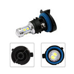 3030 10SMD White/Amber PH24W Canbus DRL for Peugeot 3008 5008 for Citroen C5 MK2 Car LED Daytime Running Light Lamp