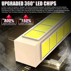 H7 LED Headlight Bulb Mini H4 H1 H11 9005 9006 HB3 HB4 9012 Hir2 5500W 4 Side CSP Chip LED Car Headlamp Auto Diode 360 Turbo LED