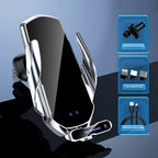 Wireless Charger Car Auto Magnetic Air Vent Phone Holder For iPhone 16 15 14 13 Samsung Xiaomi Induction Fast Charging Station