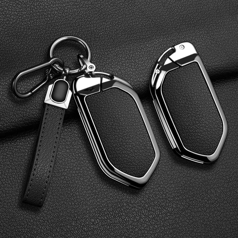 Car Accessories Key Case Cover Holder For Kia EV9 Picanto Sorento MQ4 Carnival KA4 Morning K5 Carens 2024 4/5/6/7/8/9Buttons