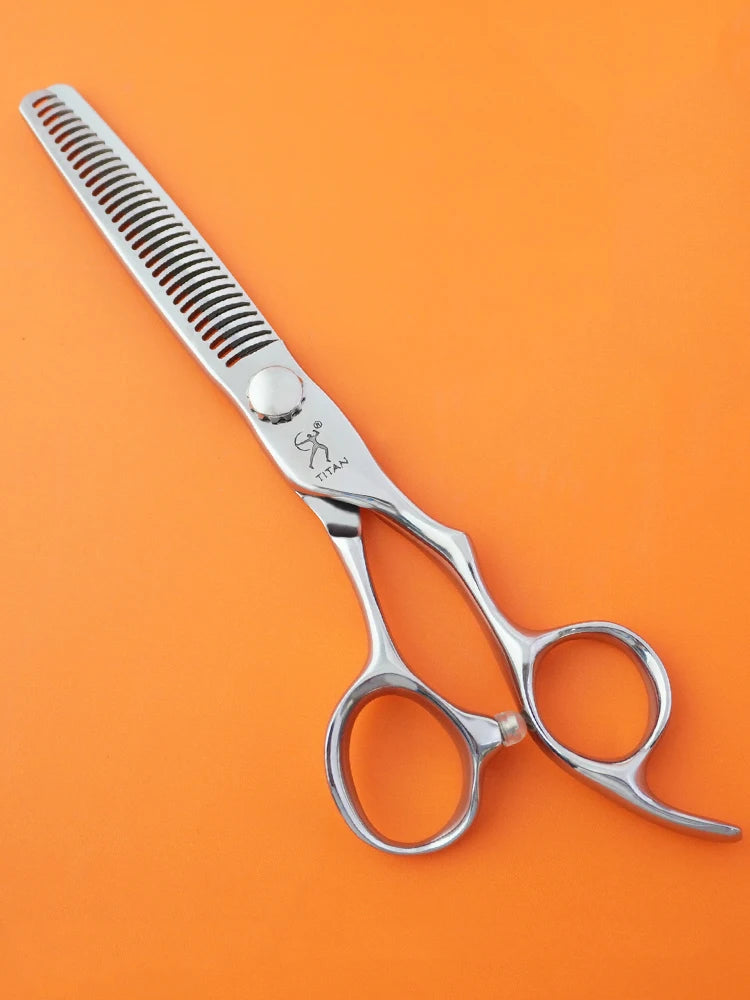 TITAN High-end barber scissors professional hairdressing shear thinning hair scissors Hair thinning