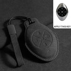 Suede Leather Car Key Case for Xiangpeng Xpeng P5 P7 G3 G6 G9  X2 N5 F30 H93 X9 2019 2020 2021 2022 2023 Remote Fob Shell Case