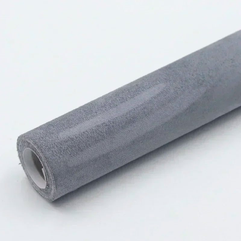 200x150cm Upgrade Large Size Suede Leather Four-sided Elastic Self-adhesive Leather for Car Interior Jewelry Box Leather Sticker