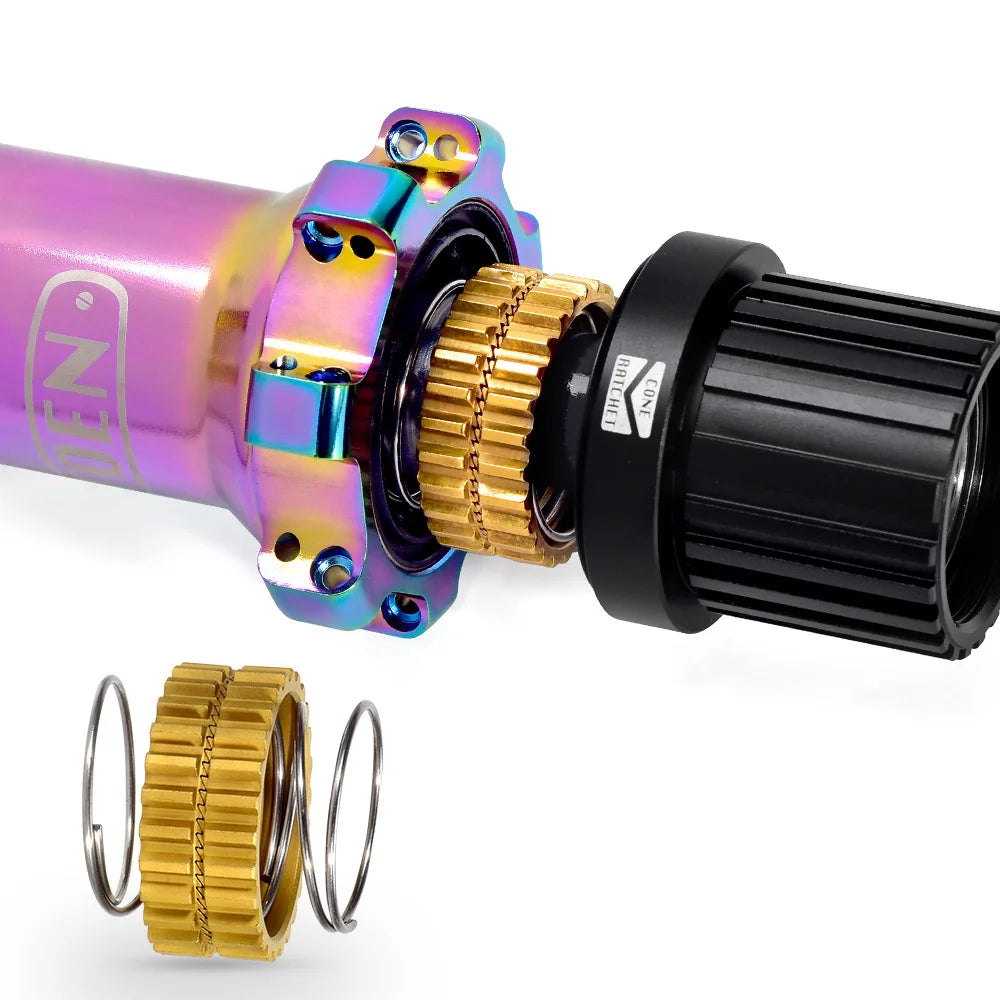 Bike Hub 60T Ratchet Service Kit for DT Swiss 350/240 Freehub, Gold or Silver