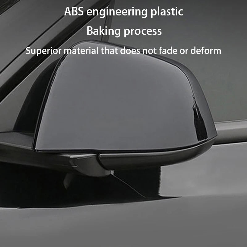 Rearview Mirror Cover Caps for Tesla Model 3 2017-2024 / Model Y 2020-2024, Color Options