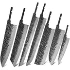 TURWHO VG10 Damascus chef knife blank blade no handle DIY knife making 1-10pcs