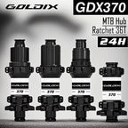 GOLDIX M370 Bicycle Hub 24H Sealed Bearing 6-bolt Disc Brake Straight Pull 24 Holes Ratchet 36T BOOST MTB Hub for Shimano SRAM