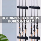 Goture Vertical Rod Holder 360° Adjustable Boat/Roof Rack Mount Heavy Duty Stainless Steel Fishing Pole Holder Saltwater Proof