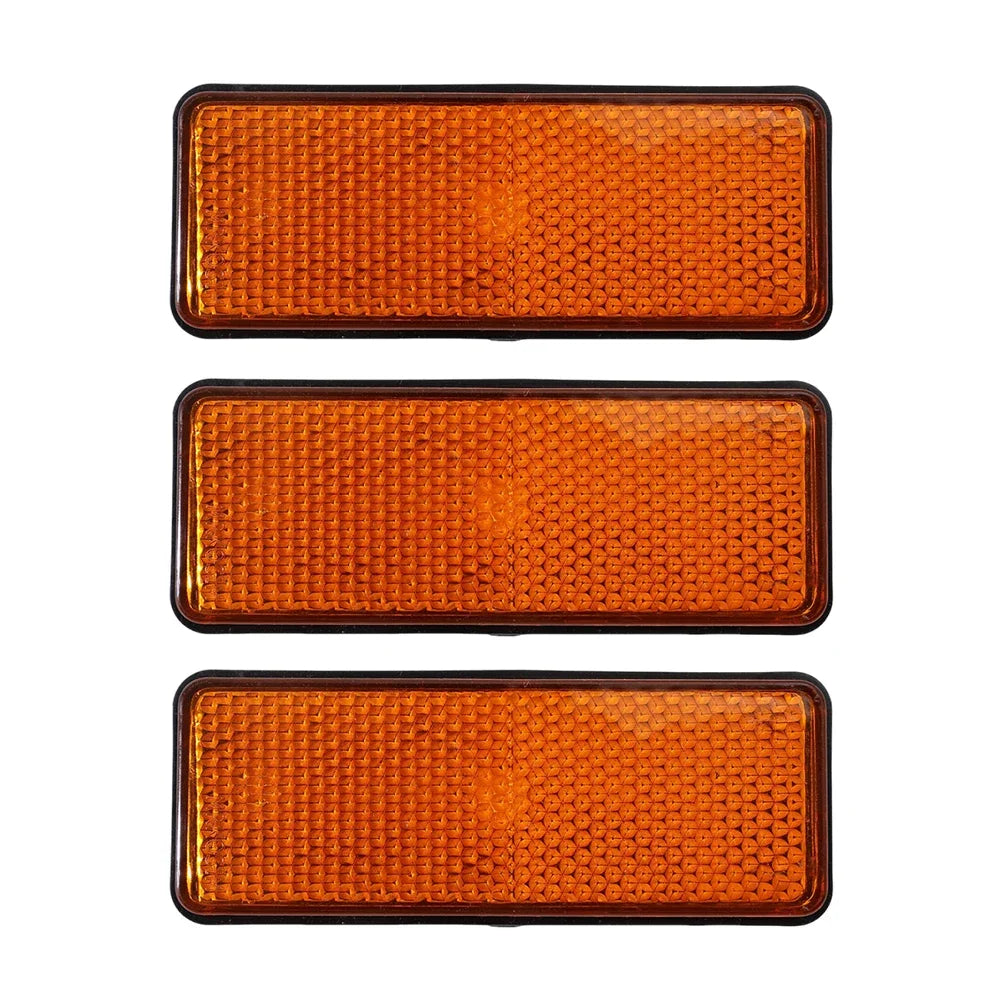 Electric Scooter Rear Reflector Night Safety Warning Plate Waterproof High Bright Universal Motorcycle Car Truck Trailer Parts