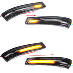 2x Dynamic Blinker LED Turn Signal Indicator Side Mirror Lamp For Hyundai Elantra Avante MK5 MD UD 11-15,  i30 GD Veloster 11-15