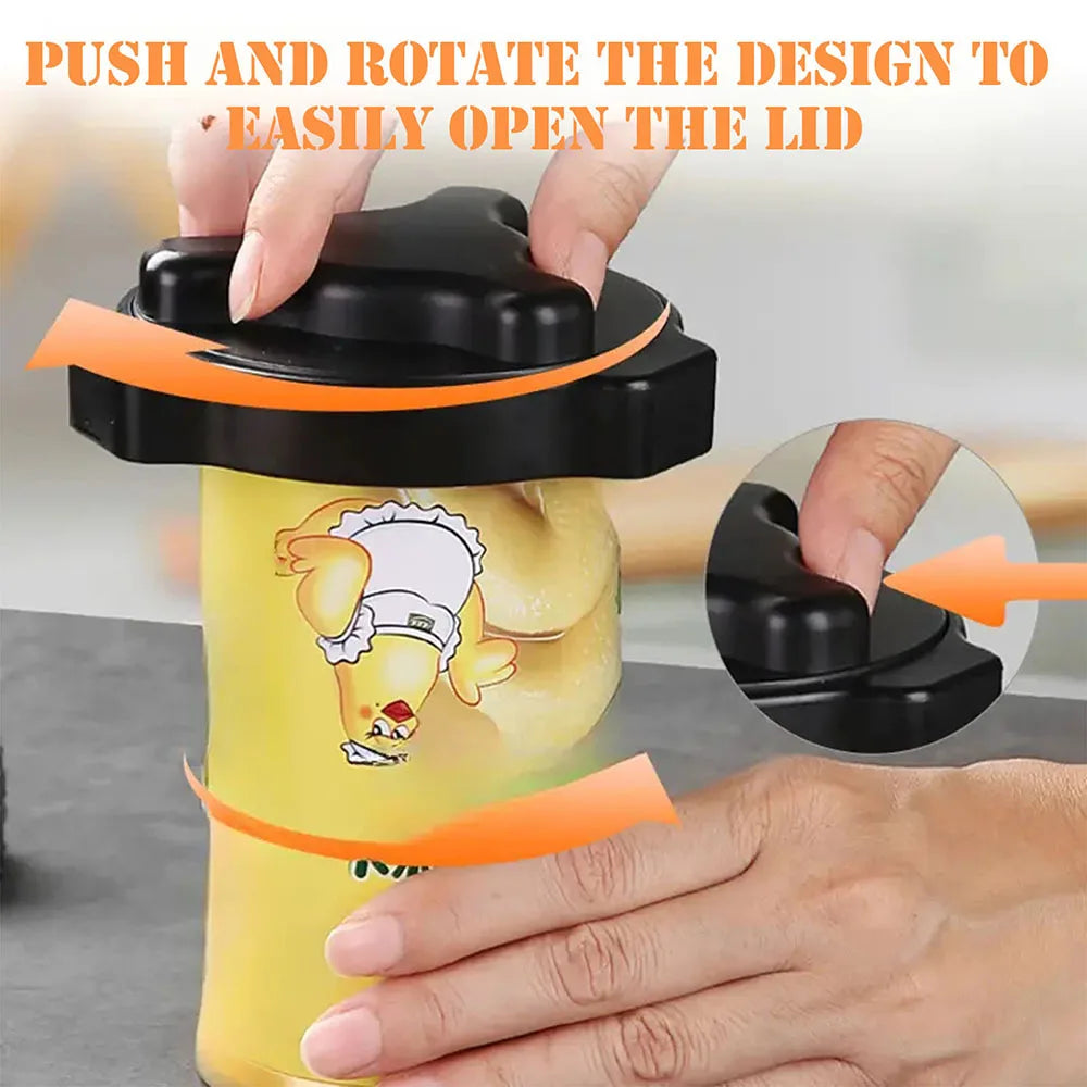 Screw Cap Bottle Opener and Jar Lid Opener Tool, Portable Twist Cap Remover, Pink/Black/Green