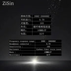 ZiSin Black Kirin1DD HIFI In-Ear Monitor Headphone In-Ear Headphones Dynamic Driver IEM with 3.5mm 2Pin for Audiophile Musicians