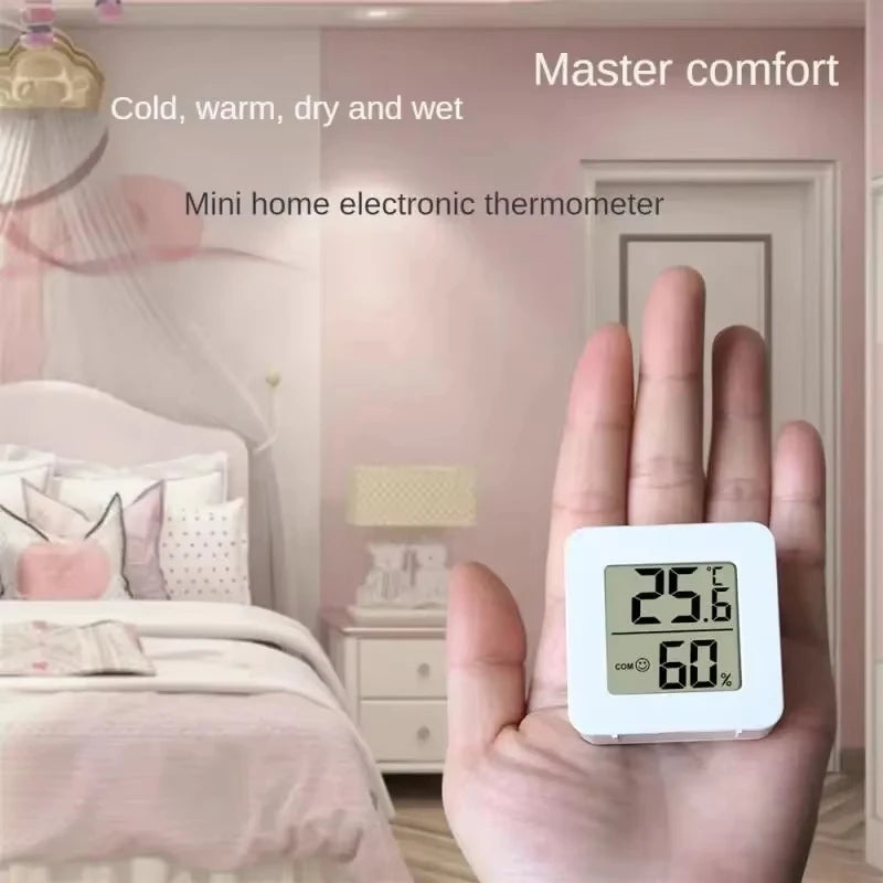 6-10pcs Digital Thermometer Hygrometer Indoor Mini Temperature LCD Electronic Monitor Hygrometer Outdoor Room Baby