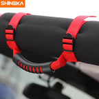 4x4WD Armrest Top Grab Handles Grip Bar Pulling Tab Roll Bar Mount For Jeep Wrangler CJ TJ JK JL Sports Sahara Rubicon
