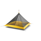 Hikeburger Knot 145cm Ultralight Pyramid 1.45m Rodless Inner Tent 2-4 Person Camping Large Tarp Silicon Coating Outdoor