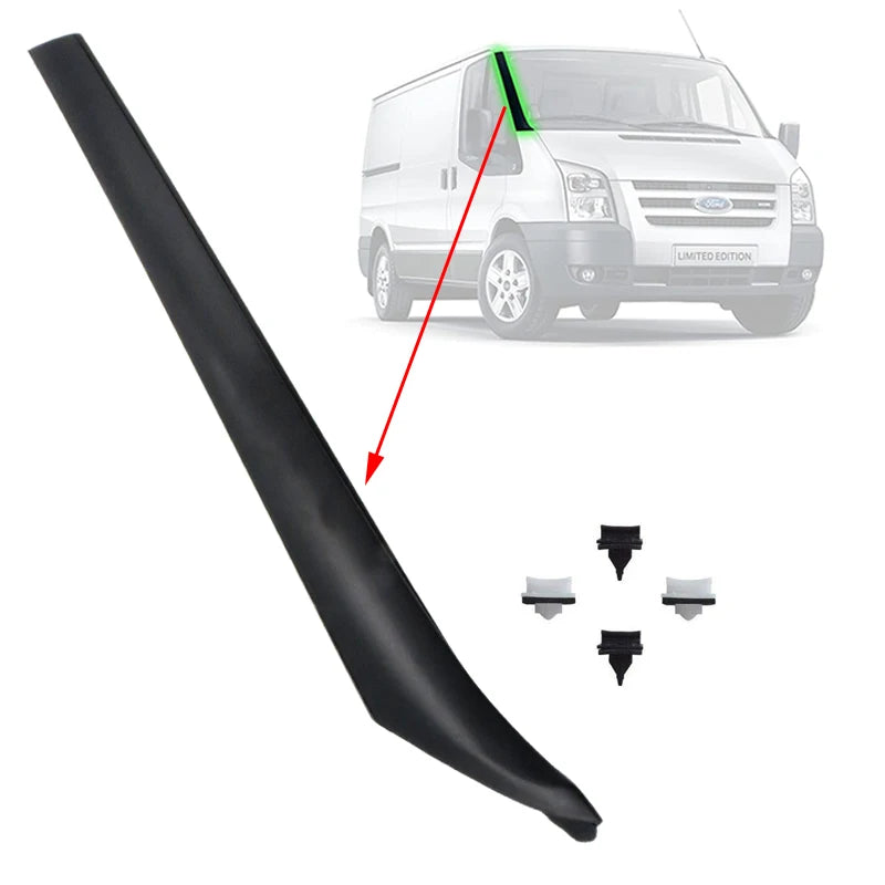 Windshield Windscreen Moulding Trim Right / Left Side LH RH For Ford Transit Mk7 2006 - 2014 TTG Accessories